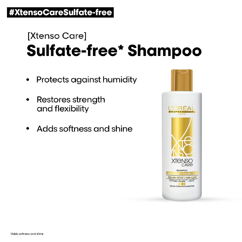 Loreal Professionnel Xtenso Care Sulfate-free Shampoo, 250 ml-2.webp